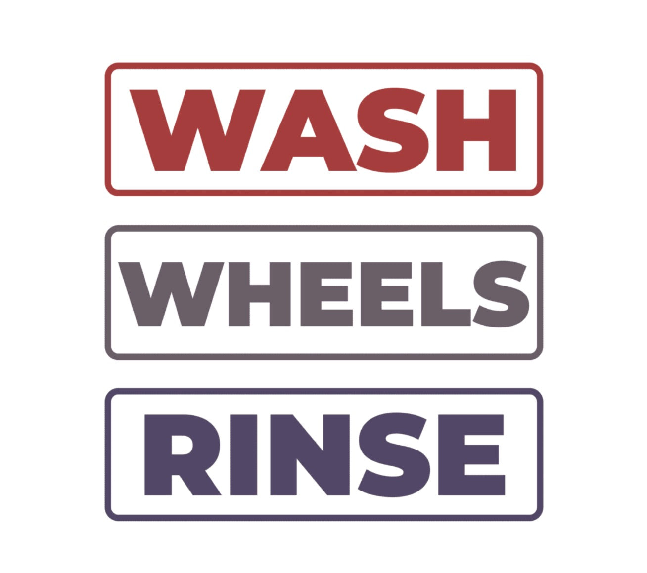 DETAILING BUCKET STICKERS