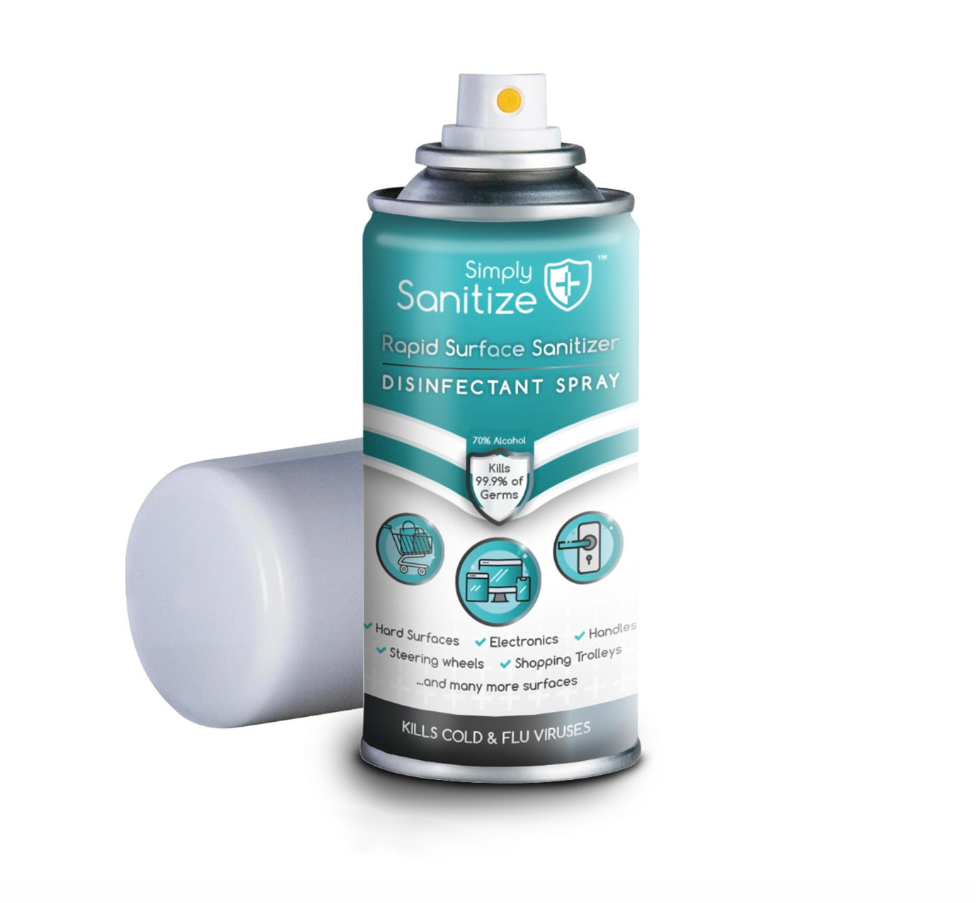 150ML AEROSOL RAPID SANITISER