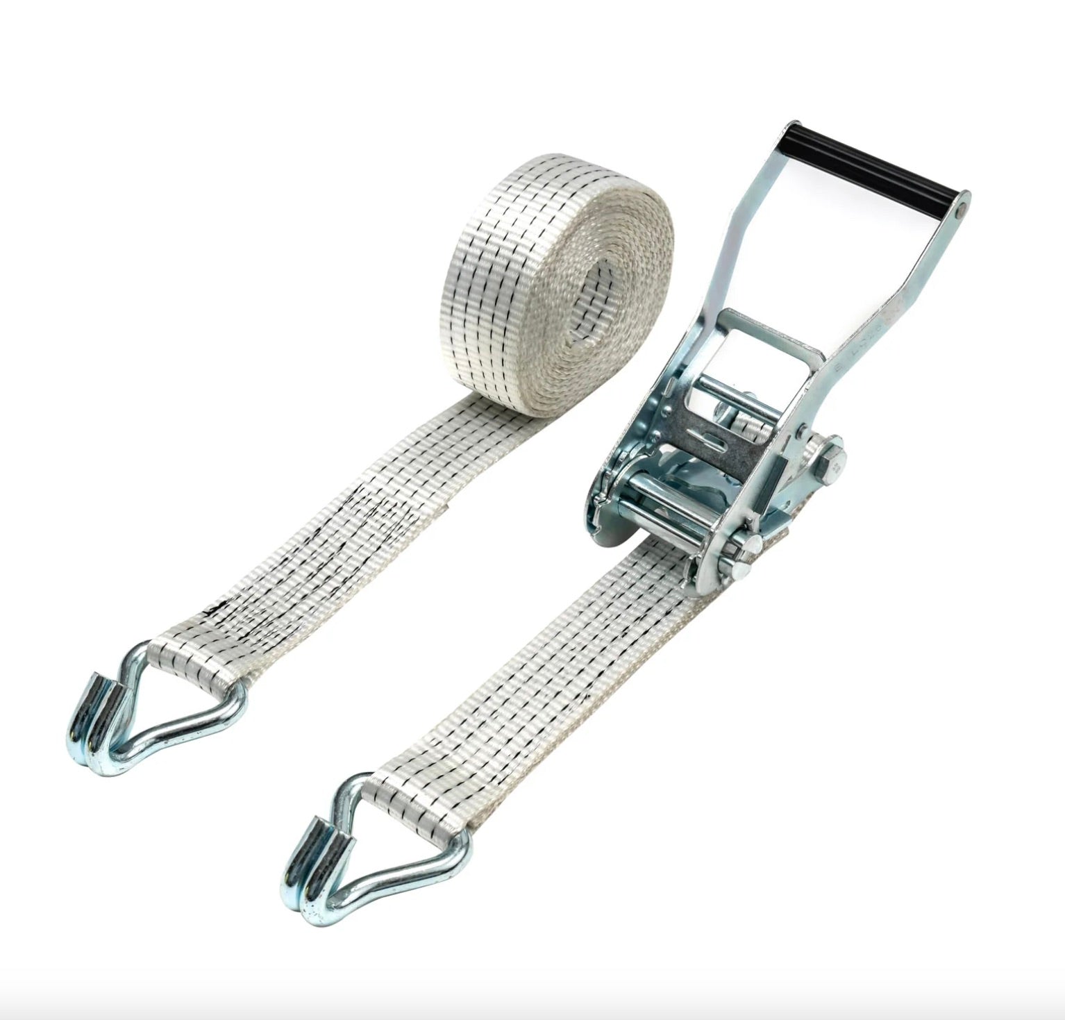 50mm Heavy-Duty Ratchet 5000kg Claw Hook (WHITE)