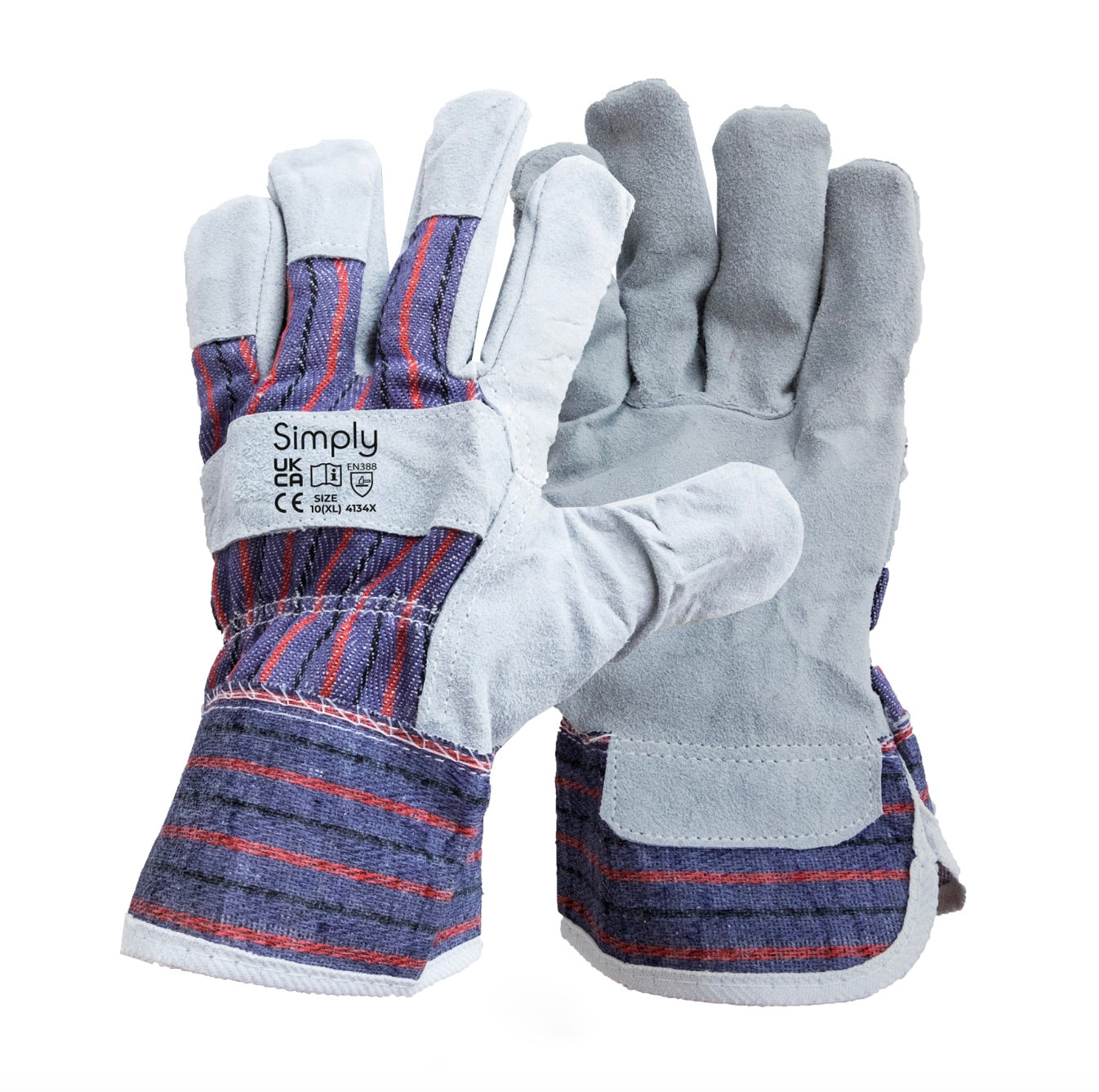 SIMPLY TOOLS COW SPLIT LEATHER GLOVES