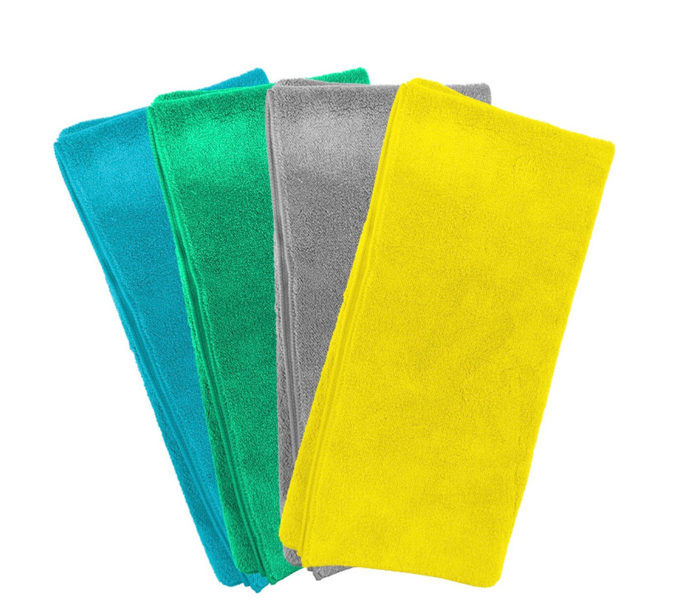100PK MICROFIBRE CLOTHS 30X40CM 230GSM