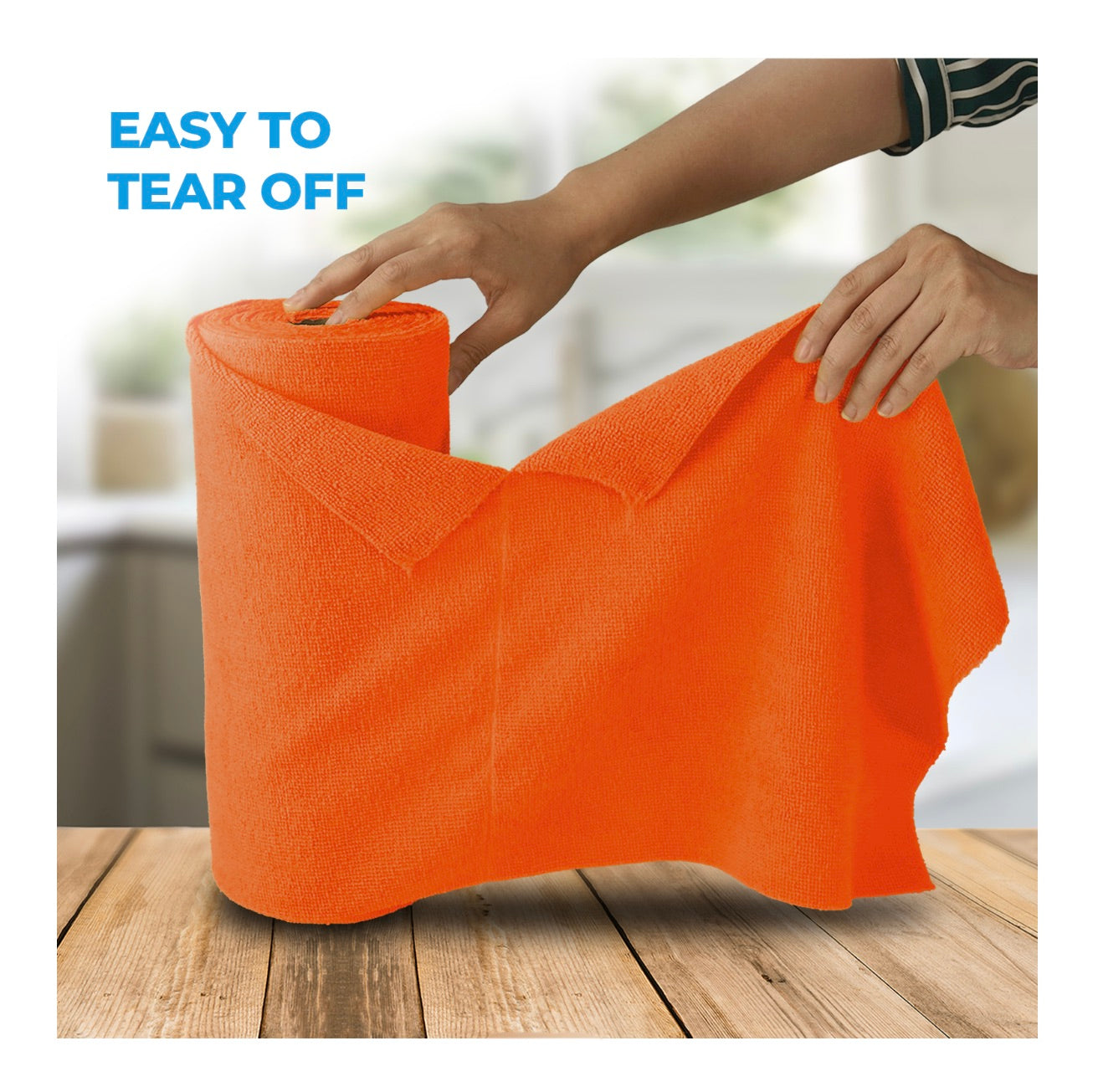 SIMPLY AUTO ROLL OF 50 MICROFIBRE CLOTHS 30x30