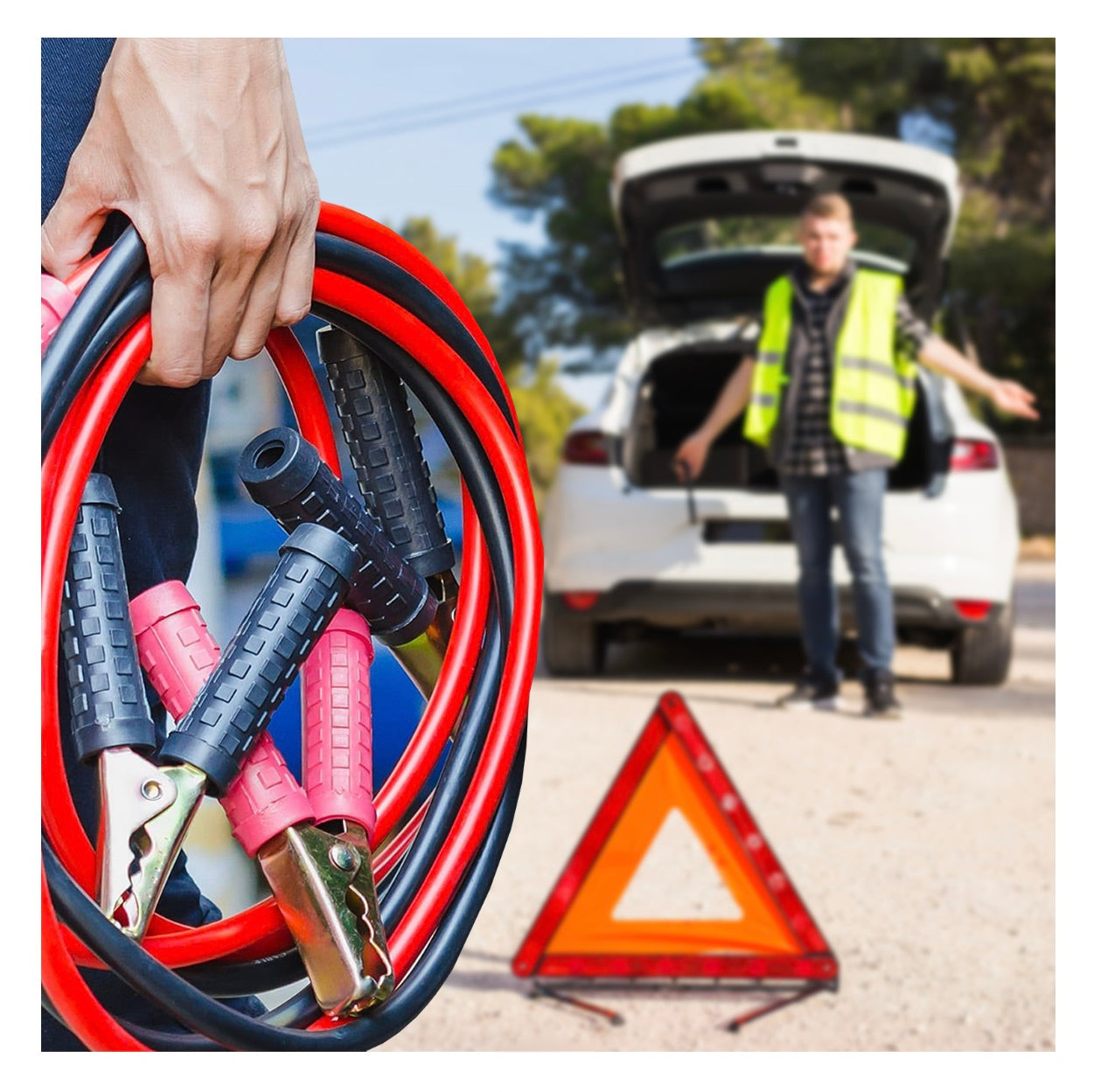 600AMP 3MTR PROFESSIONAL JUMP LEADS