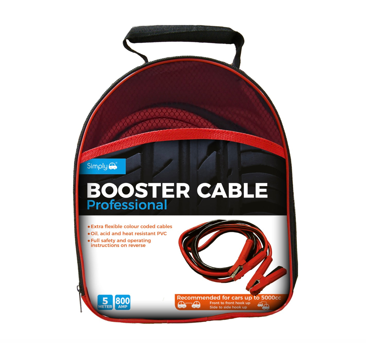 800AMP 5M PROFESSIONAL JUMP LEADS