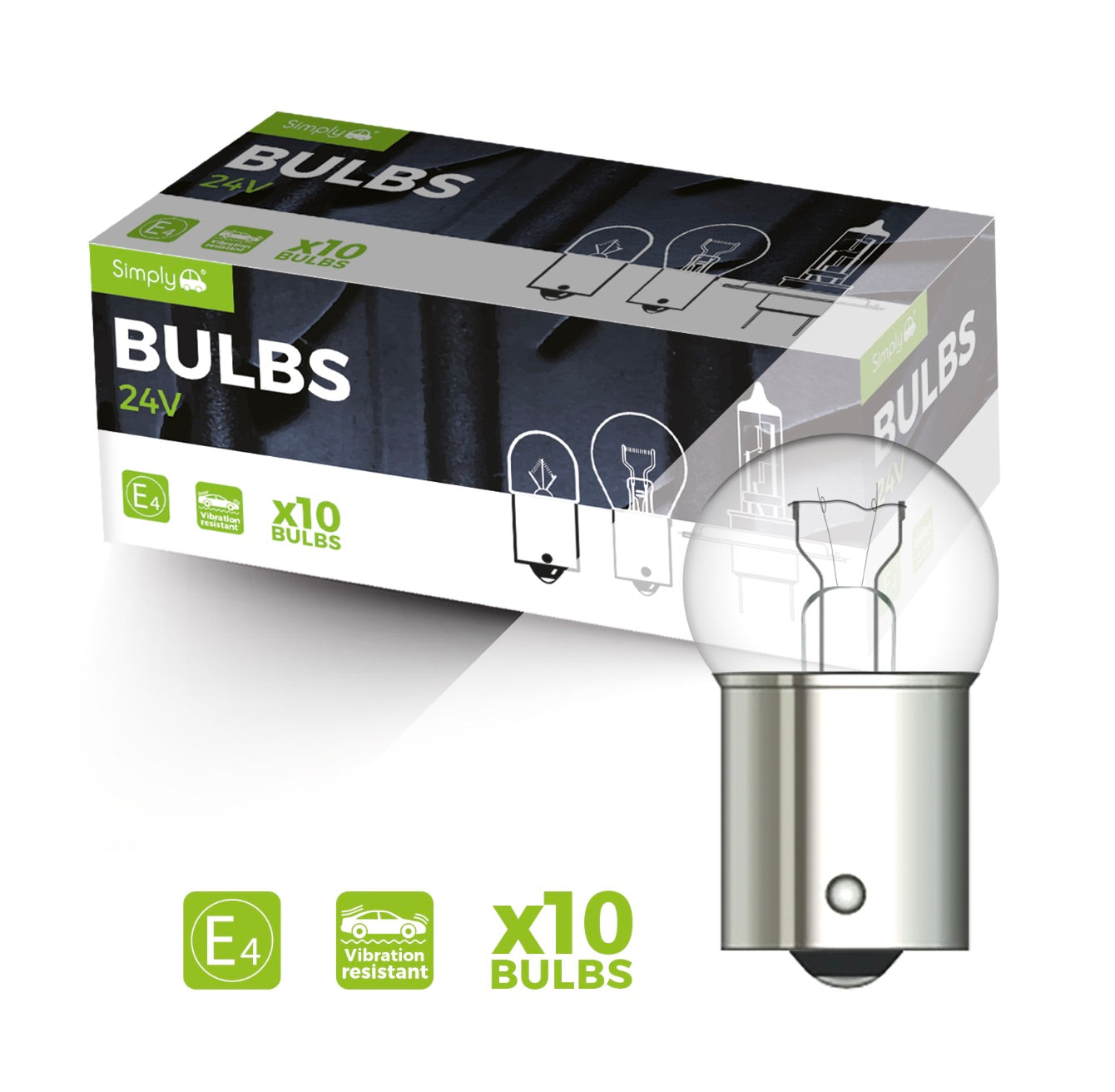 24v 5w R5W (10 PACK)