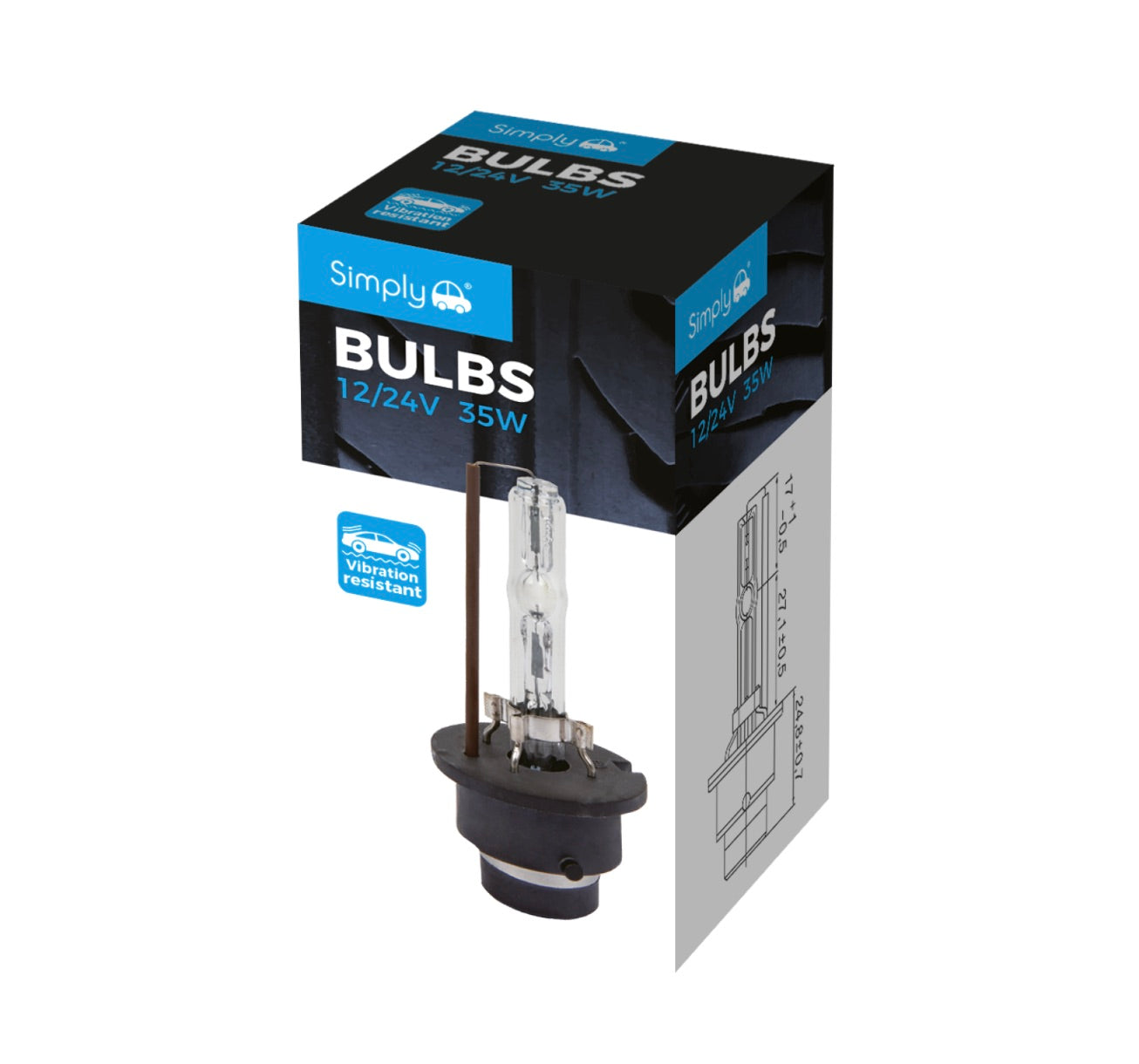 D2R XENON BULB P32D-3