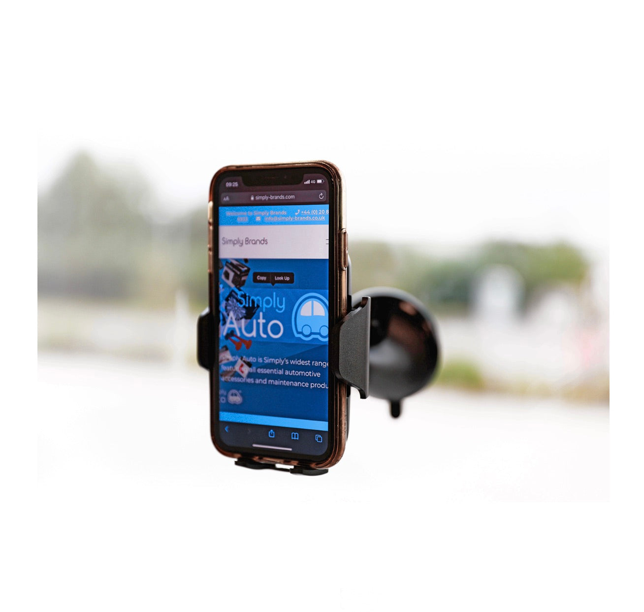 Qi WIRELESS CAR PHONE HOLDER AND CHARGER