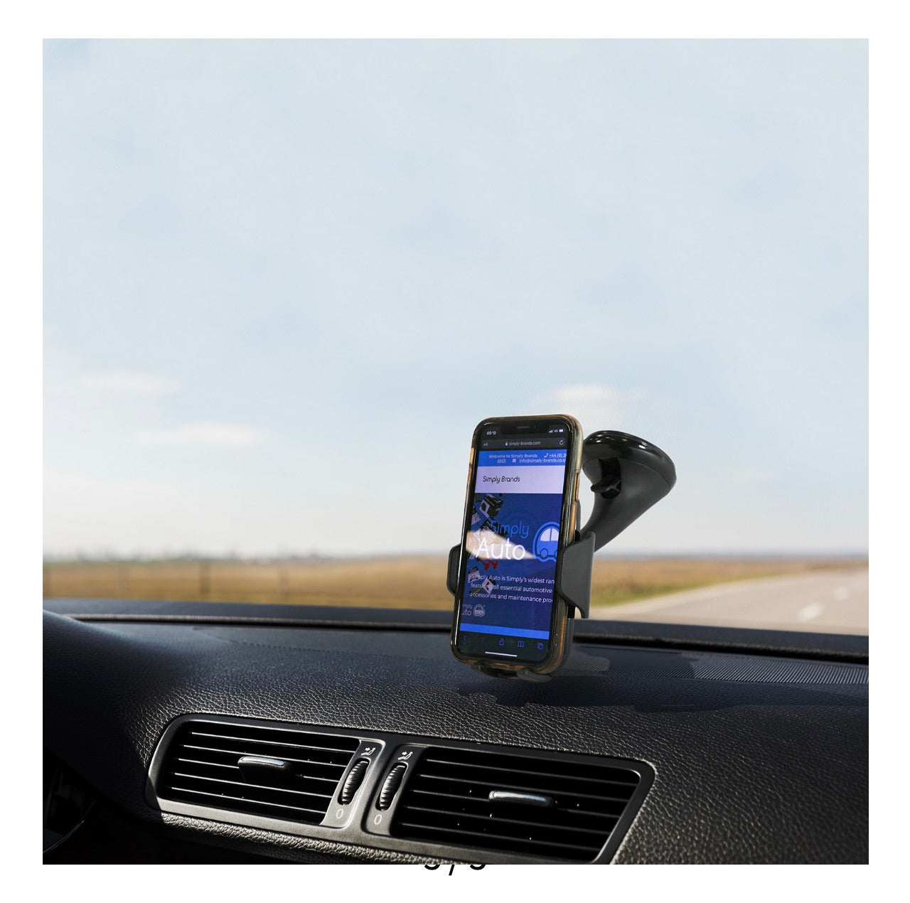 Qi WIRELESS CAR PHONE HOLDER AND CHARGER