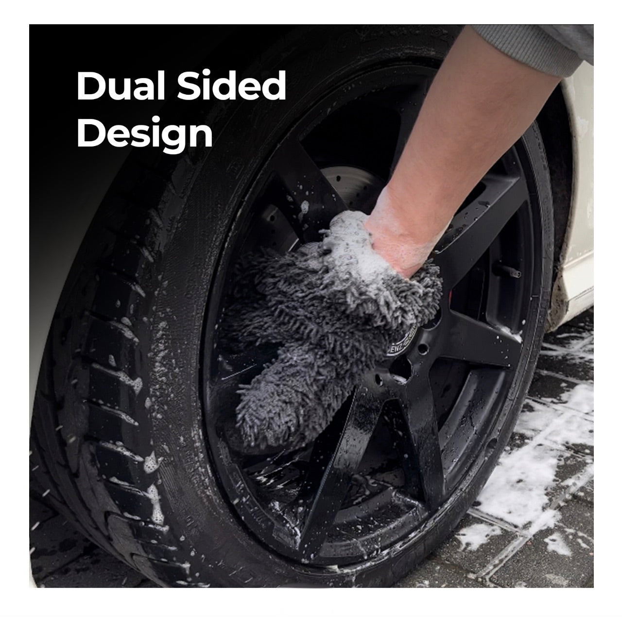 MICROFIBRE WHEEL CLEANING GLOVE