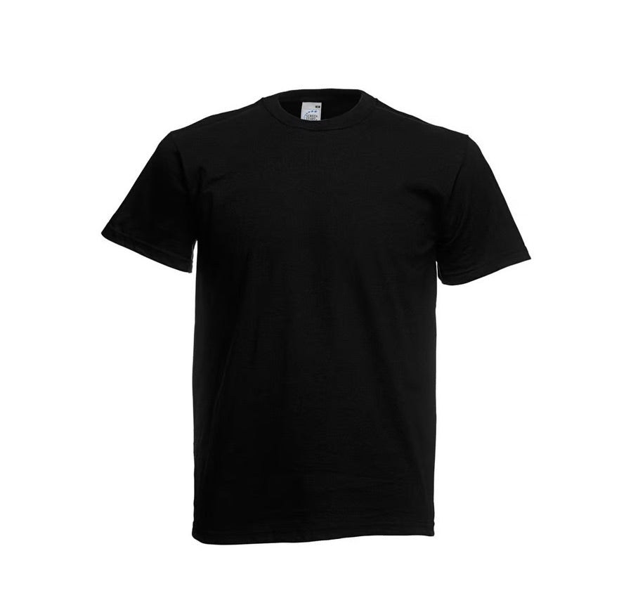 Fruit Of The Loom Men's Black Original T-Shirt