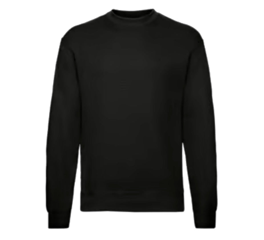 Fruit Of The Loom Sweatshirt - Black