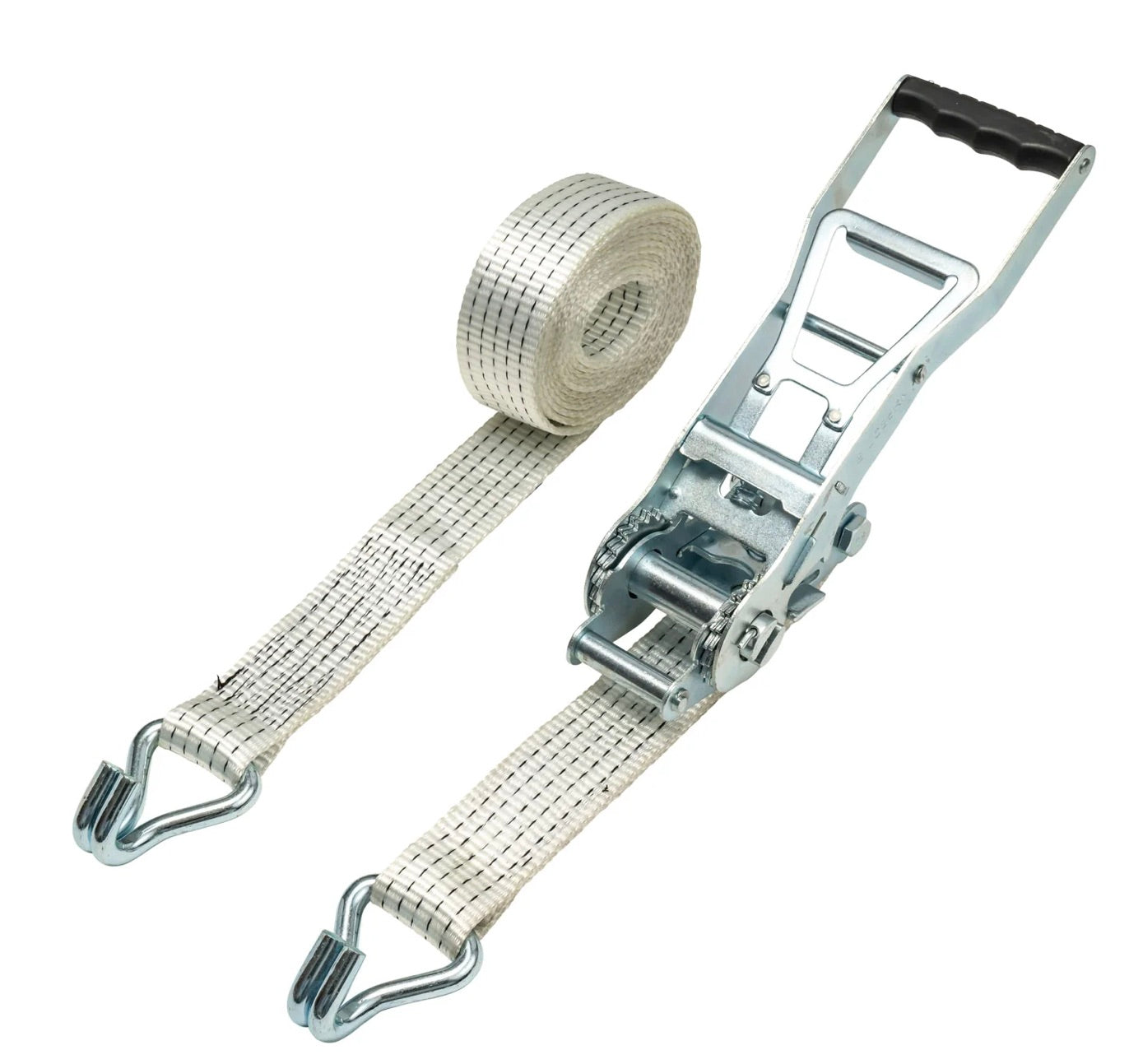 ERGO 50mm Heavy-Duty Ratchet 5000kg Claw Hook (WHITE)