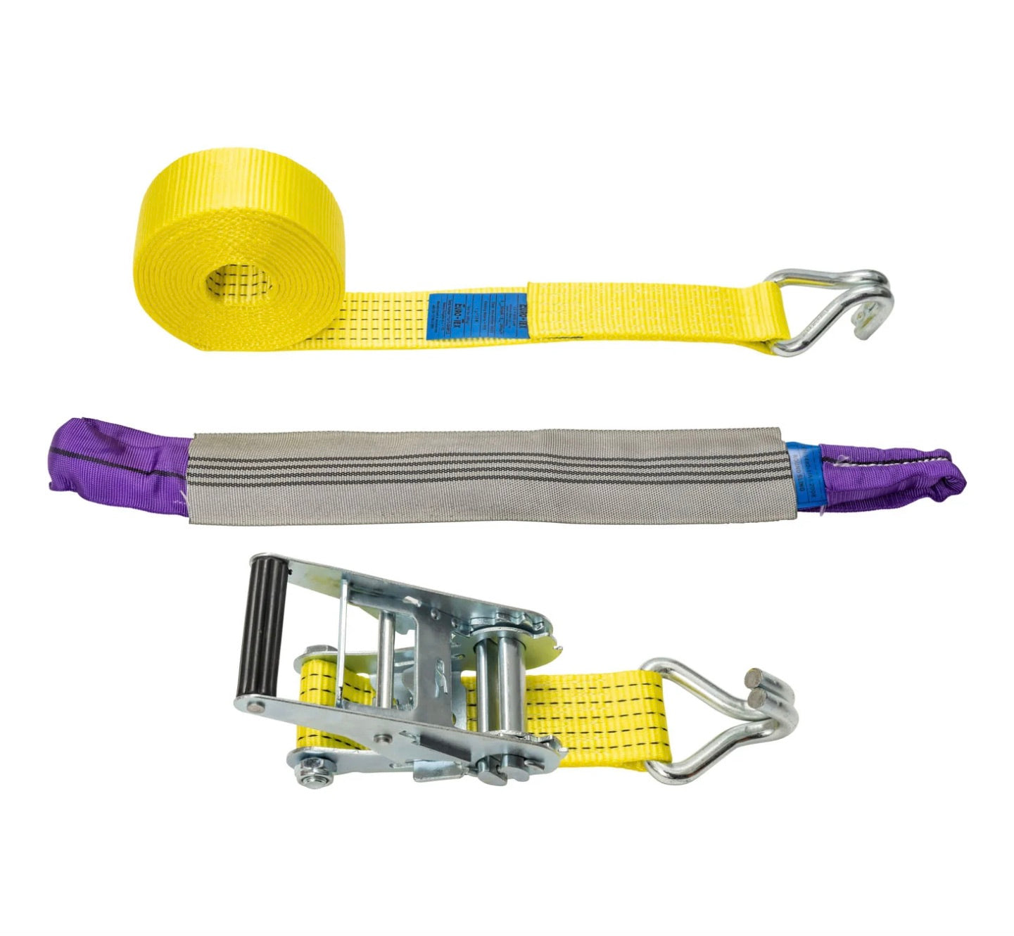 Recovery Set with Claw Hooks and Soft Link - 4m