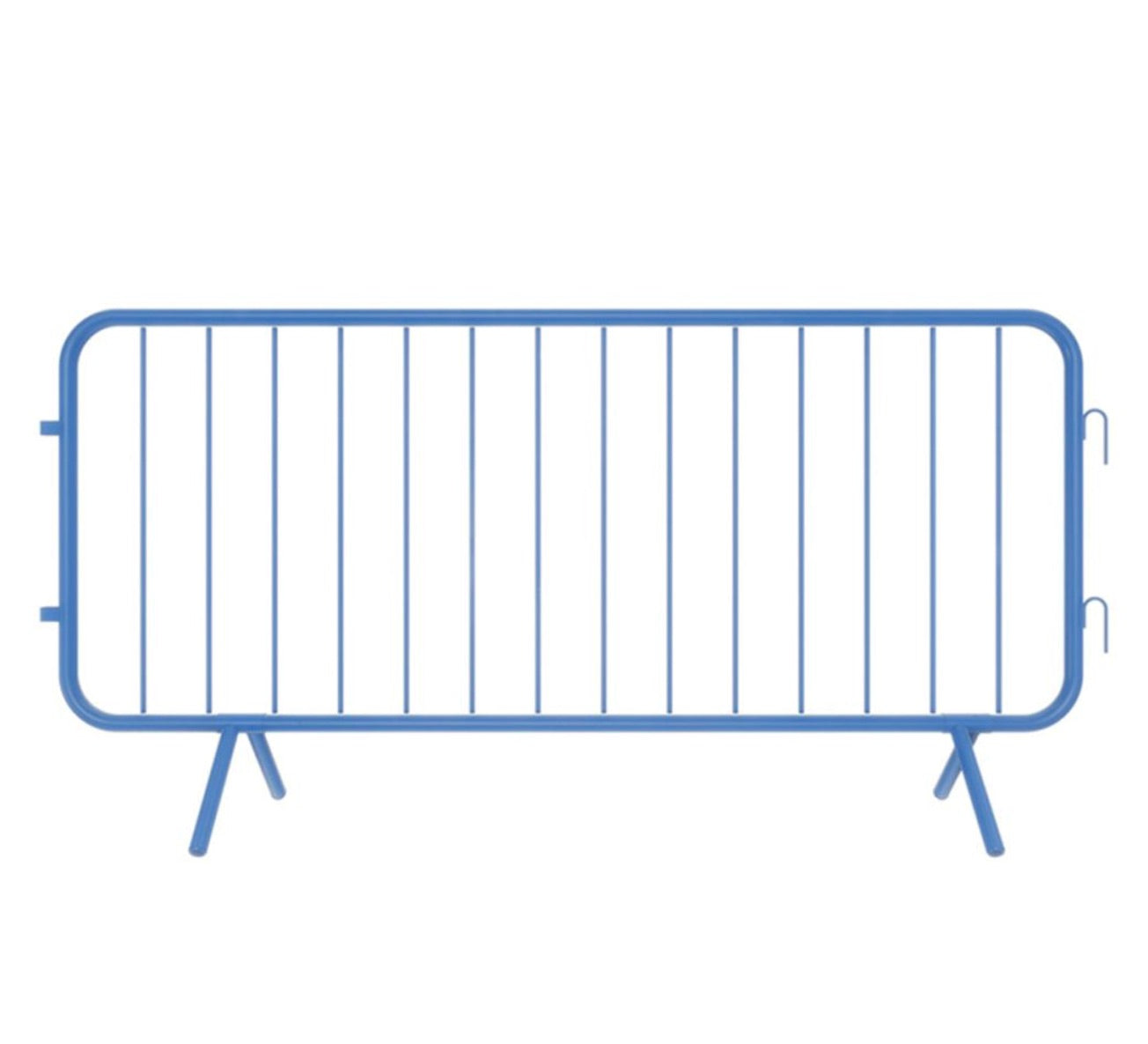 CROWD CONTROL BARRIER - FIXED LEG - Blue