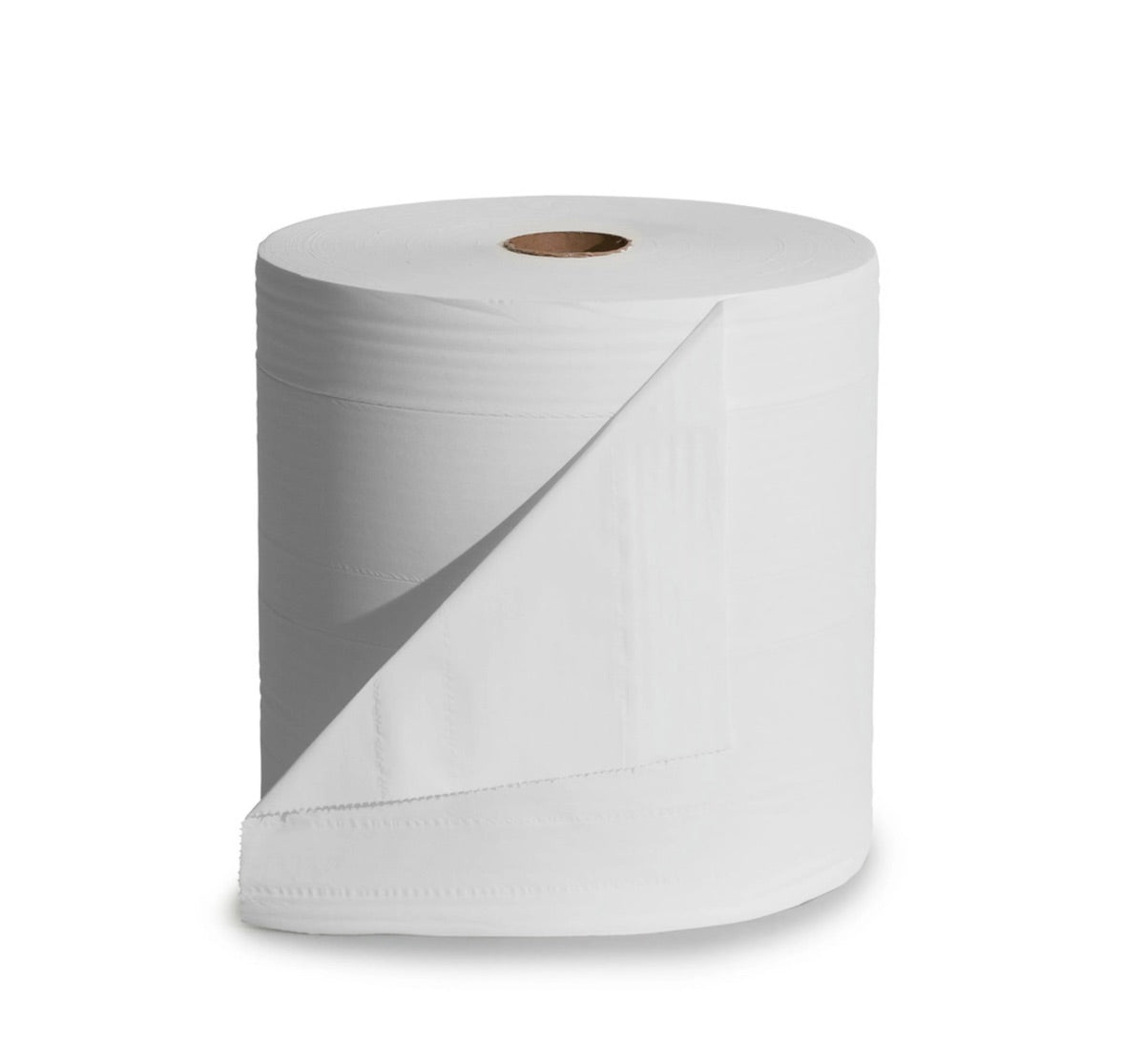 Robust cleaning cloths, 3-ply, 1 roll, 350 m, white
